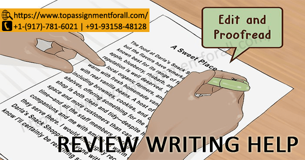 Review Writing Help